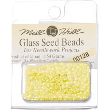00128 Бісер 11/0 (2,2 мм) Glass Seed Beads Mill Hill, 4,54 г, Yellow