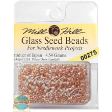 00275 Бісер 11/0 (2,2 мм) Mill Hill Glass Seed Beads 4,54 г, Coral