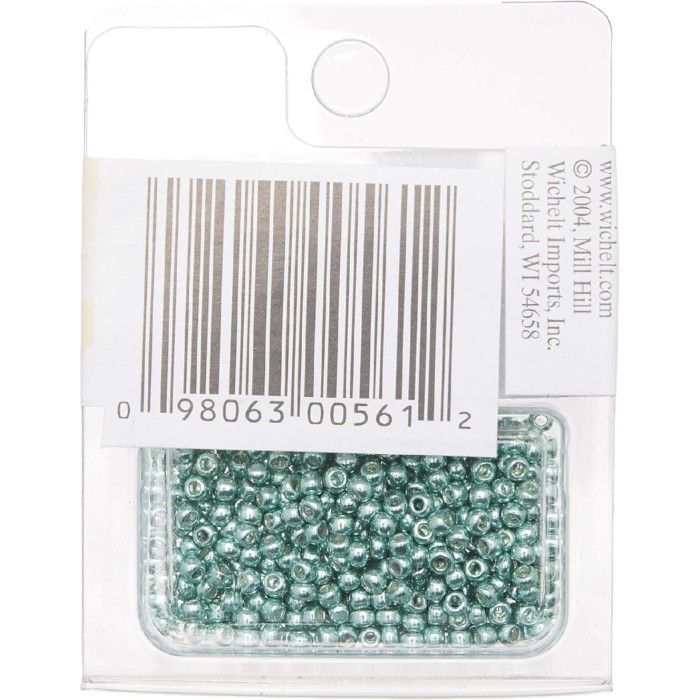 00561 Бісер 11/0 (2,2 мм) Mill Hill Glass Seed Beads 4,54 г, Ice Green