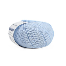 00632 Пряжа Lana Gatto Perlata D`Australia, 50г - 233м, небесно-блакитний, 100% вовна