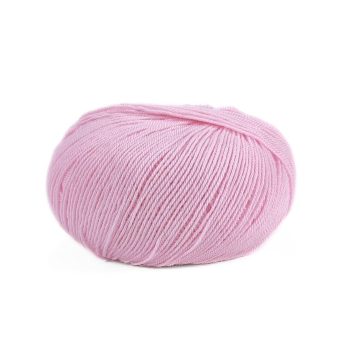 00954 Пряжа Lana Gatto Perlata D`Australia, 50г - 233м, світло-рожевий, 100% вовна