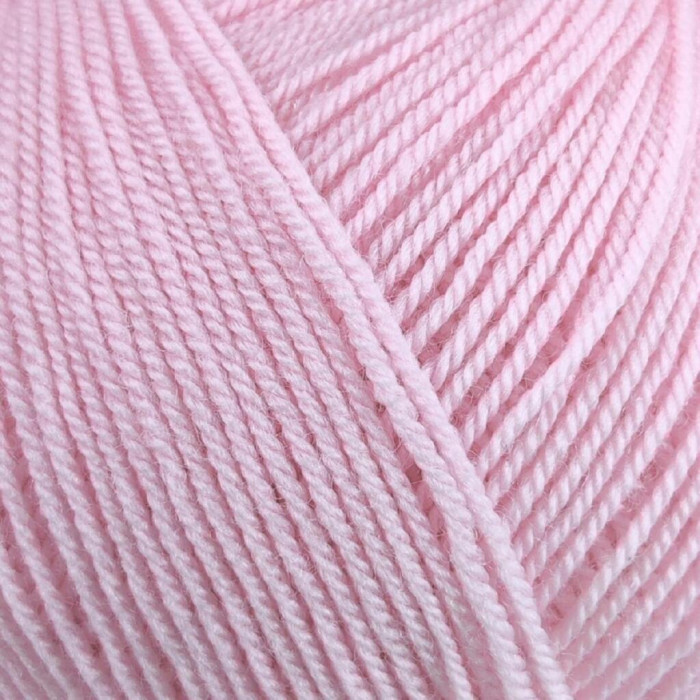 00954 Пряжа Lana Gatto Perlata D`Australia, 50г - 233м, світло-рожевий, 100% вовна