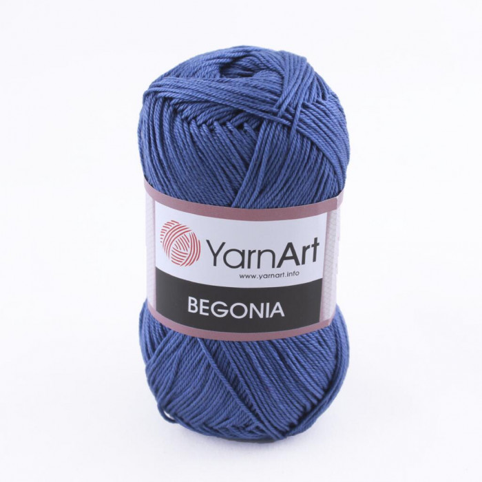 0154 Пряжа Begonia 50гр - 169м (Синій) YarnArt