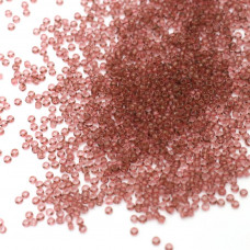 01694 10/0 чеський бісер Preciosa, 5 г, рожево-коричневий, кристальний сольгель