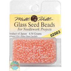 02003 Бісер 11/0 (2,2 мм) Glass Seed Beads Mill Hill, 4,54 г, Peach Creme
