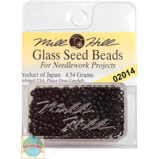 02014 Бісер 11/0 (2,2 мм) Mill Hill Glass Seed Beads 4,54 г, Black