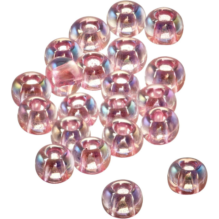 02018 Бісер 11/0 (2,2 мм) Mill Hill Glass Seed Beads 4,54 г, Crystal Pink