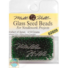 02020 Бісер 11/0 (2,2 мм) Mill Hill Glass Seed Beads 4,54 г, Creme de Mint