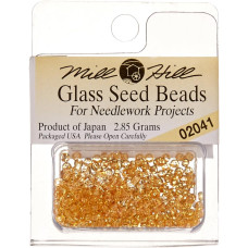 02041 Бісер 11/0 (2,2 мм) Glass Seed Beads Mill Hill, 4,54 г, Maple