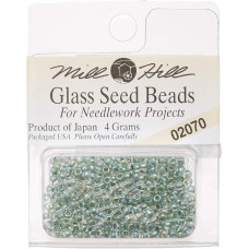 02070 Бісер 11/0 (2,2 мм) Mill Hill Glass Seed Beads 4,54 г, Sea Mist