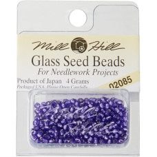 02085 Бісер 11/0 (2,2 мм) Mill Hill Glass Seed Beads 4,54 г, Brilliant Orchid