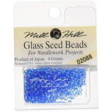 02088 Бісер 11/0 (2,2 мм) Mill Hill Glass Seed Beads 4,54 г, Opal Capri