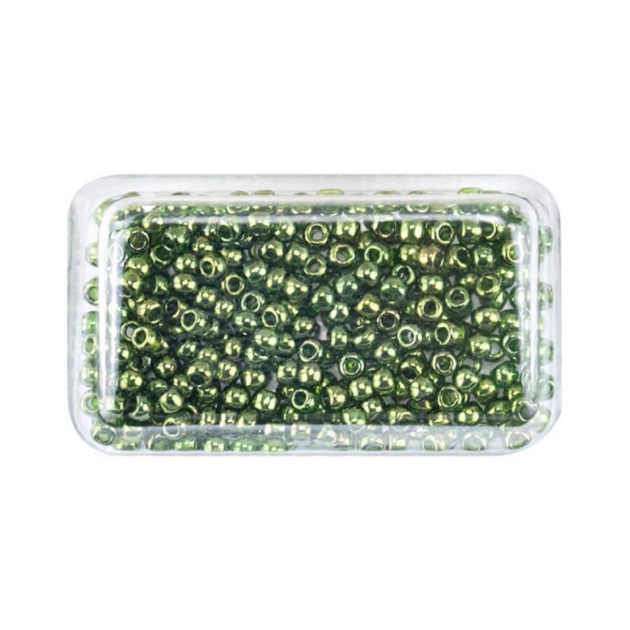 02098 Бісер 11/0 (2,2 мм) Mill Hill Glass Seed Beads 4,54 г, Pine Green