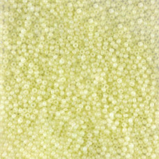 02253 10/0 чеський бісер Preciosa, 5 г, жовтий, непрозорий сольгель алебастровий