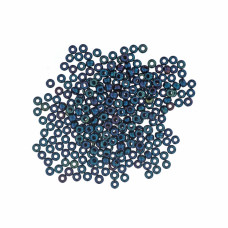 03002 Бісер 11/0 (2,2 мм) Mill Hill, 2,63 г, матовий скляний, Midnight