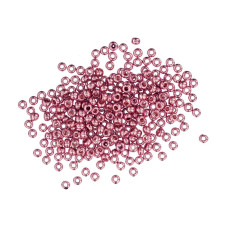 03005 Бісер 11/0 (2,2 мм) Mill Hill, 2,63 г, матовий скляний, Platinum Rose