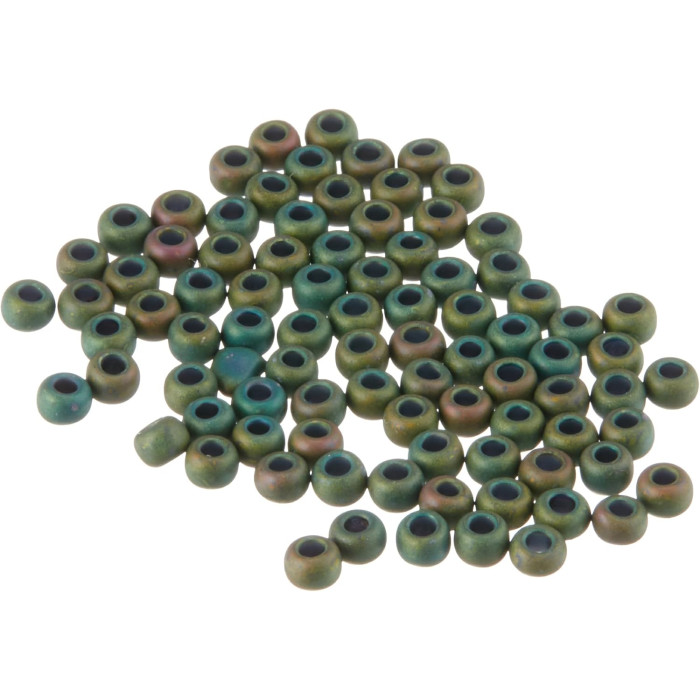 03029 Бісер 11/0 (2,2 мм) Mill Hill, 2,63 г, матовий скляний, Autumn Green