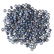 03042 Бісер 11/0 (2,2 мм) Mill Hill, 2,63 г, матовий скляний, Indigo