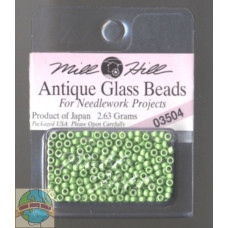 03504 Бісер 11/0 (2,2 мм) Mill Hill Antique Seed Beads 2,63 г, Satin Moss