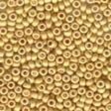 03557 Бісер 11/0 (2,2 мм) Mill Hill, 2,63 г, матовий скляний, Satin Old Gold