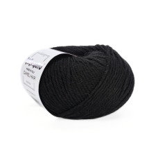 05000 Пряжа Lana Gatto Camel Hair, 50г - 125м, чорний, 60% меринос екстрафайн, 40% верблюд
