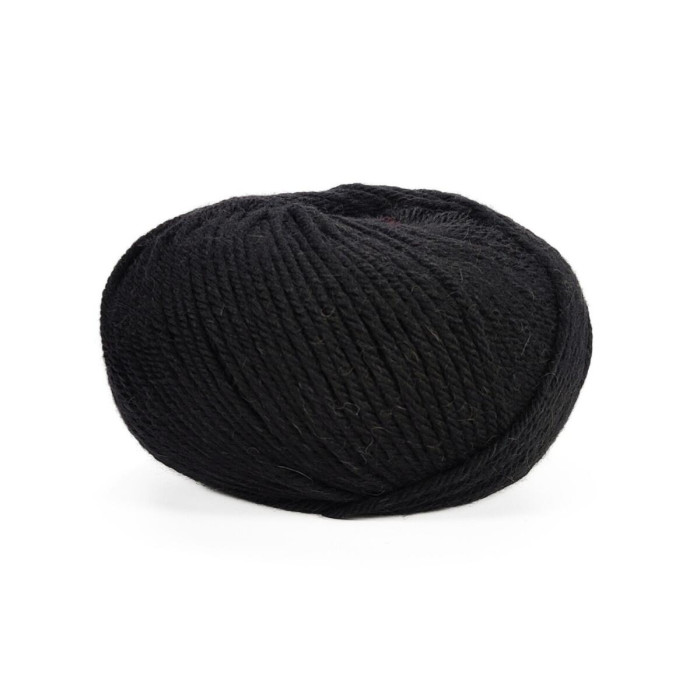 05000 Пряжа Lana Gatto Camel Hair, 50г - 125м, чорний, 60% меринос екстрафайн, 40% верблюд