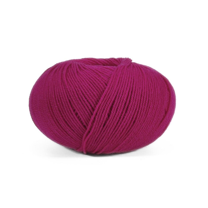 05240 Пряжа Lana Gatto Perlata D`Australia, 50г - 233м, фуксія, 100% вовна