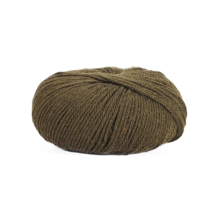 05410 Пряжа Lana Gatto Camel Hair, 50г - 125м, темний хакі, 60% меринос екстрафайн, 40% верблюд