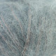 05521 Пряжа Lana Gatto Mohair Royal, 25г - 215м, сіро-сизий, 80% кід мохер, 20% нейлон
