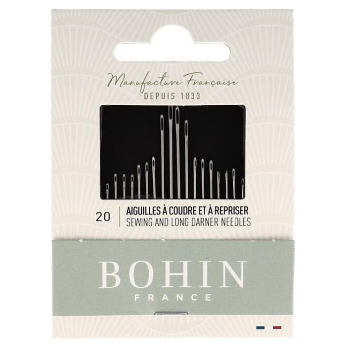 05599 Bohin Набір голок для шиття Needles Book - 20 шт