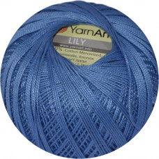 0582 Пряжа Lily 50гр - 225м (Синій) YarnArt