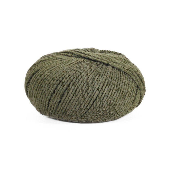 05913 Пряжа Lana Gatto Camel Hair, 50г - 125м, оливковий, 60% меринос екстрафайн, 40% верблюд