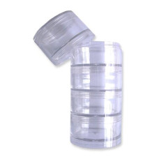 06462 Bohin Баночки для бісеру - 5 шт 50 мм