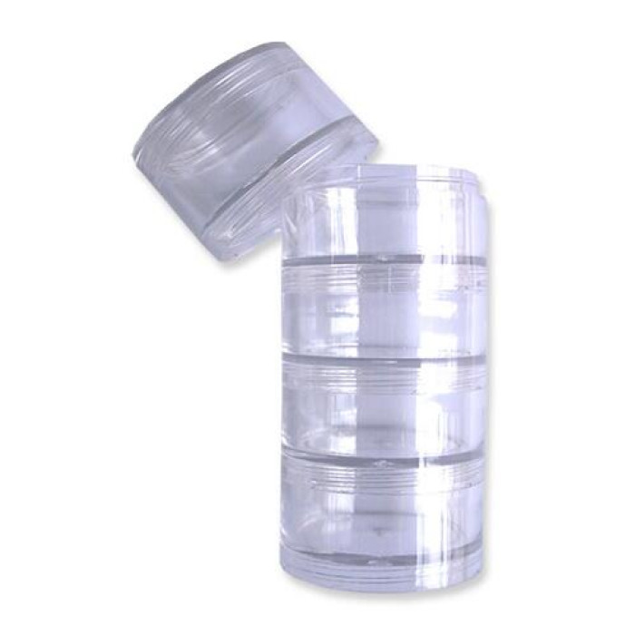 06462 Bohin Баночки для бісеру - 5 шт 50 мм