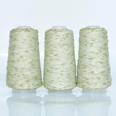 07 Пряжа Knot шишибріки з люрексом, світлий лайм, 50гр-500м, Китай, полiестер