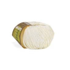 07648 Пряжа Lana Gatto Sugar, 50г - 125м, молочна ваніль, 100% віскоза