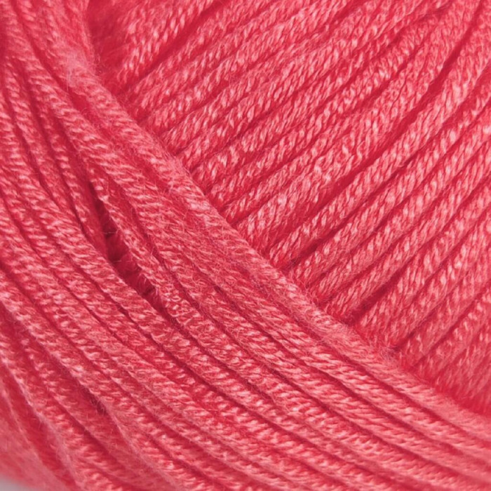 07657 Пряжа Lana Gatto Sugar, 50г - 125м, кораловий, 100% віскоза