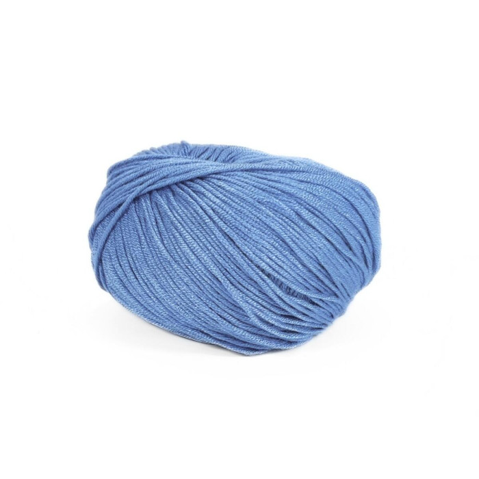 07665 Пряжа Lana Gatto Sugar, 50г - 125м, перлинно-блакитний, 100% віскоза