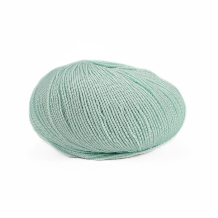 08001 Пряжа Lana Gatto Perlata D`Australia, 50г - 233м, ментол, 100% вовна