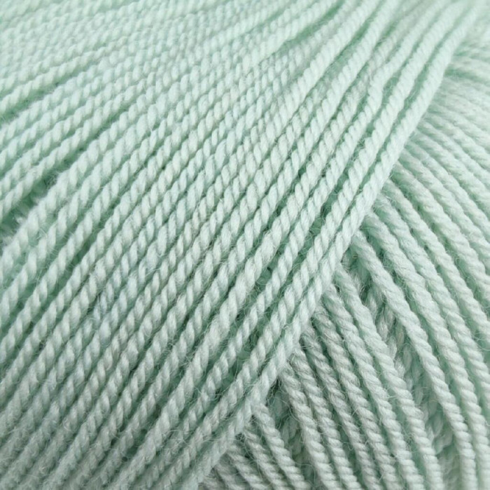08001 Пряжа Lana Gatto Perlata D`Australia, 50г - 233м, ментол, 100% вовна