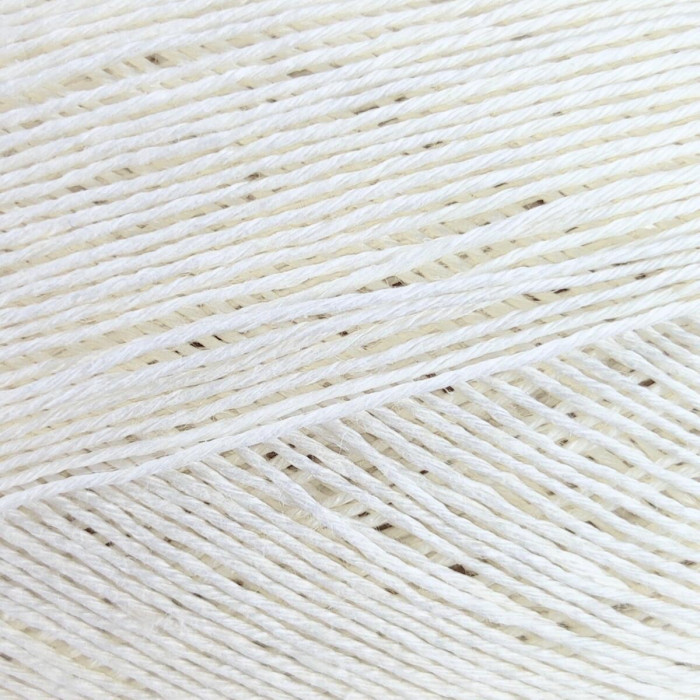 08170 Пряжа Lana Gatto Fresh, 50г - 163м, білий, 100% льон