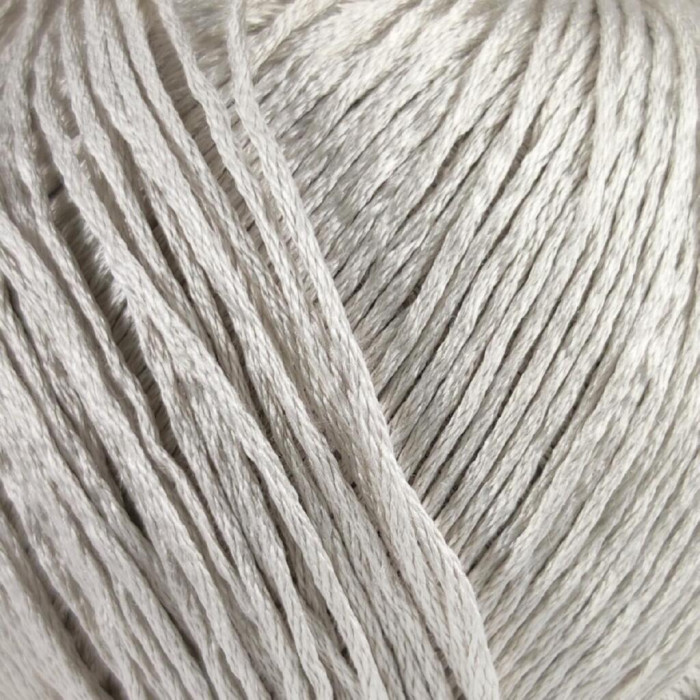 08724 Пряжа Lana Gatto Silky, 50г - 214м, перлинний, 100% шовк