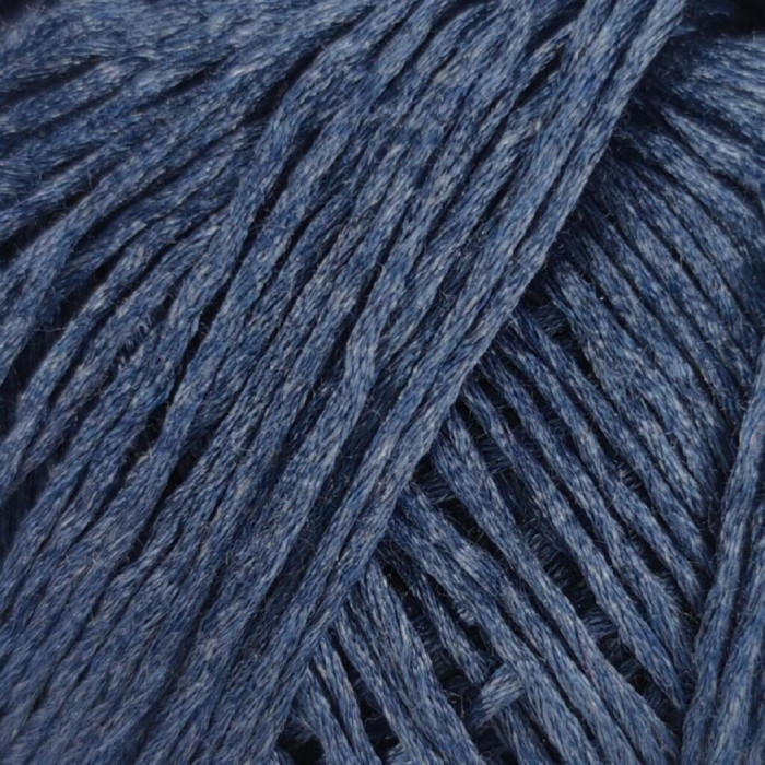 08726 Пряжа Lana Gatto Silky, 50г - 214м, темно-синій, 100% шовк