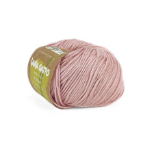 08882 Пряжа Lana Gatto Sugar, 50г - 125м, антична троянда, 100% віскоза