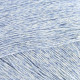 09508 Пряжа Lana Gatto Fresh, 50г - 163м, блакитний-білий, 100% льон