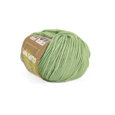 09652 Пряжа Lana Gatto Sugar, 50г - 125м, світло-зелений, 100% віскоза