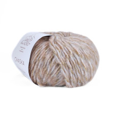1 Пряжа Laines du Nord Chaska, 25г - 125м, пудровий, 34% вовна, 10% кашемір, 16% бавовна, 29% нейлон, 11% металевий PL