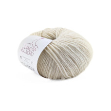 1 Пряжа Laines du Nord Ciliegia, 50г - 150м, молочний, 100% альпака бебі
