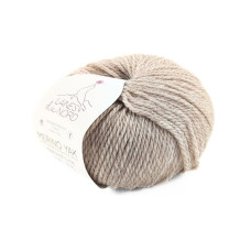1 Пряжа Laines du Nord Merino Yak, 50г - 115м, бежевий, 15% альпака, 15% як, 70% вовна