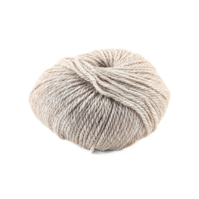1 Пряжа Laines du Nord Merino Yak, 50г - 115м, бежевий, 15% альпака, 15% як, 70% вовна